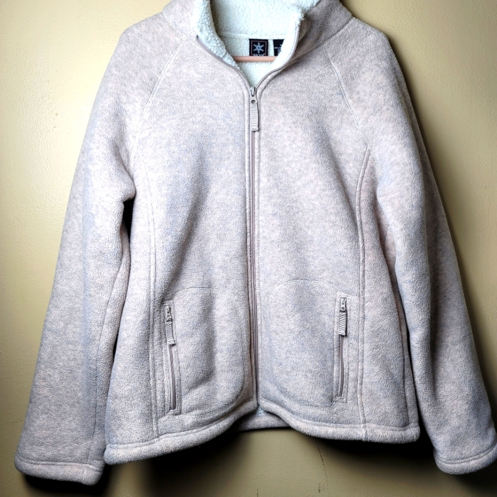 Skyr Zip Fleece‎ Jacket Sz L